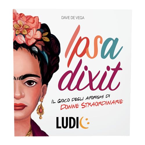 Ludic Ipsa Dixit Il Gioco Degli Aforismi Di Donne Straordinarie IT59872 Gioco Di Società Per La Famiglia Per 2-6 Giocatori Made In Italy - 2