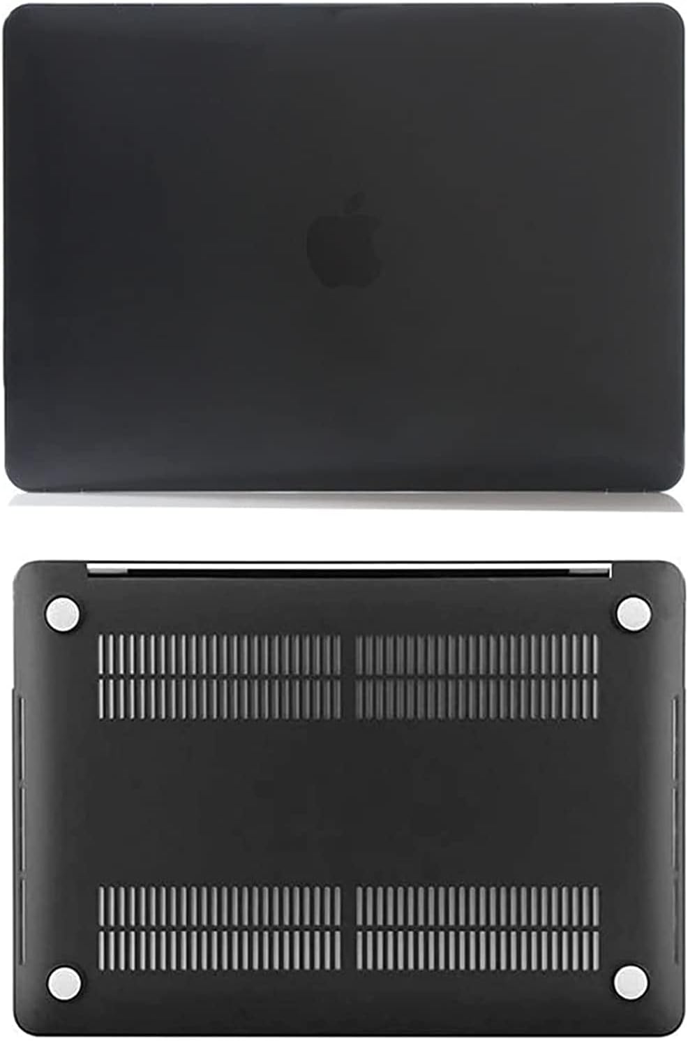 EooCoo Compatible with MacBook Pro 16 Inch 2020 2019 Release Model A2141, Hard Case with Keyboard Cover & Screen Protector - Black