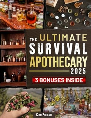 Book cover The Ultimate Survival Apothecary: Unlock 600+ Proven Herbal Remedies & Foraging Secrets to Heal, Protect, and Thrive in Any Crisis | With Checklists, Dosages & Safety Tips