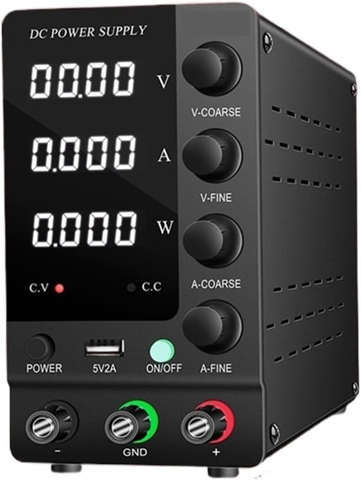 dc Power Supply SPS-C605 DC Regulated Power Supply Adjustable Digital Display 30V10A Mobile Phone Notebook Repair Power Supply(SPS-C605 Black220V)