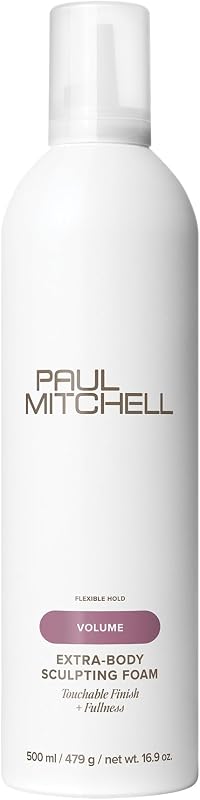 Extra-Body Sculpting Foam, Adds Fullness, Touchable Finish, For Fine Hair