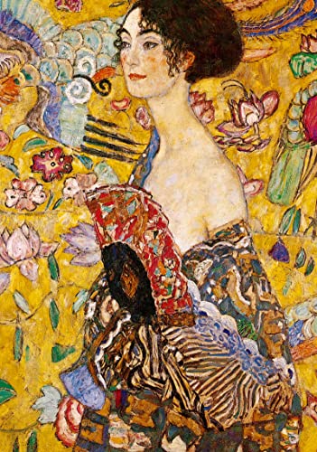 MISITU Puzzle 2000 Pieces for Adults Painting by Gustav Klimt Puzzles Family Intellectual Art Puzzles Game Toy Gift for Children