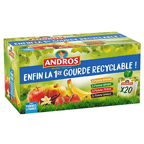  ANDROS - Compote de Fruit - Gourde Recyclable ...
