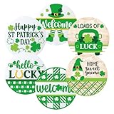 Getränkeuntersetzer,6 Stück Holztabletts rutschfest dekorativ Motiv - Hitzebeständige Untersetzer | Für Esstisch Wohnung Zuhause Studentenzimmer Und Restaurant