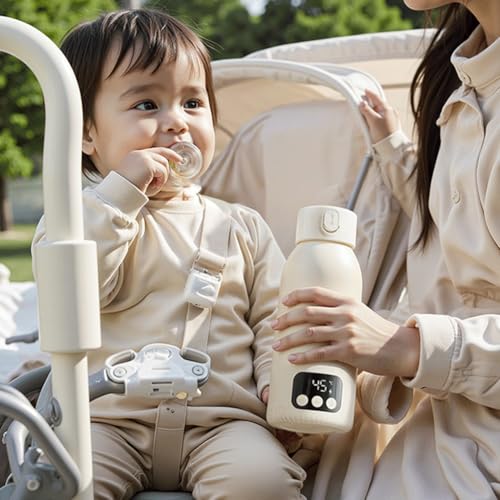 Chauffe-biberon de voyage sans fil pour simplifier les sorties bébé - 5