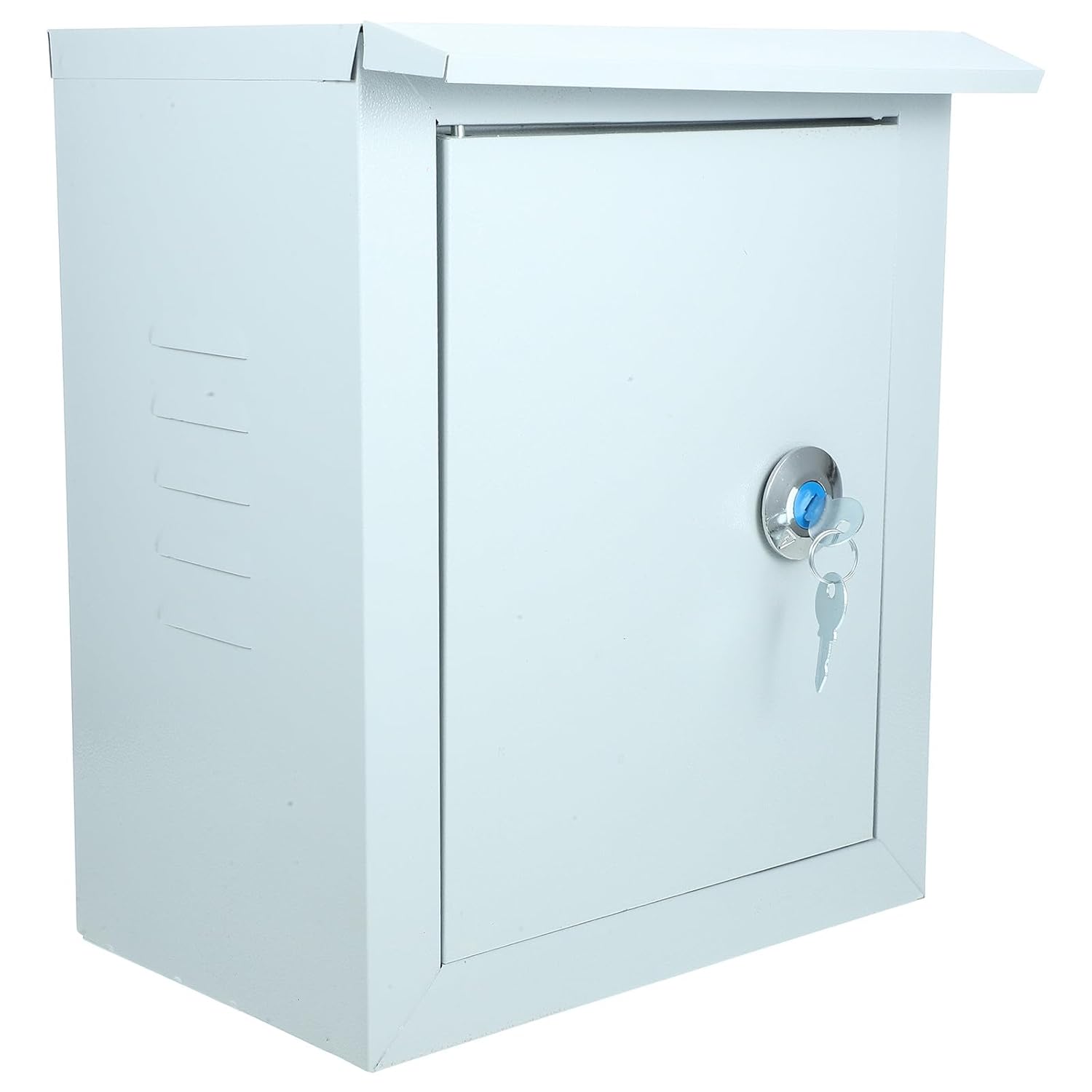 Weatherproof Outdoor Electrical Junction Box 250x300x160mm Metal Breaker Box with Splashproof Seal for Low Voltage Power Control and Wiring Projects