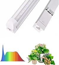 Aluminium LED Grow Lights 2Ft (40W =20W x 2) for Indoor Plants, hydroponics, Horticulture, Green House. Full Spectrum (Plug and Play)(Energy efficient) (5000K) (40 Watt) (Pack of 2)