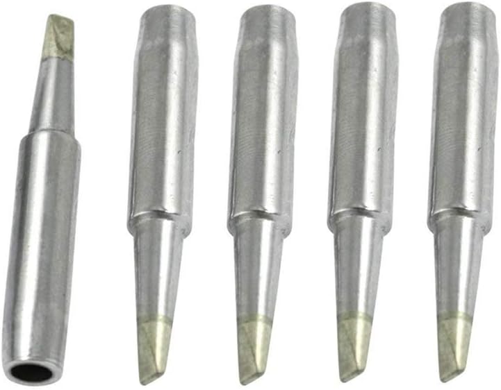 5Pcs Iron Tsui 900M-T-3.2D Soldering Solder Iron Tips Replacing 3mm Chisel Width