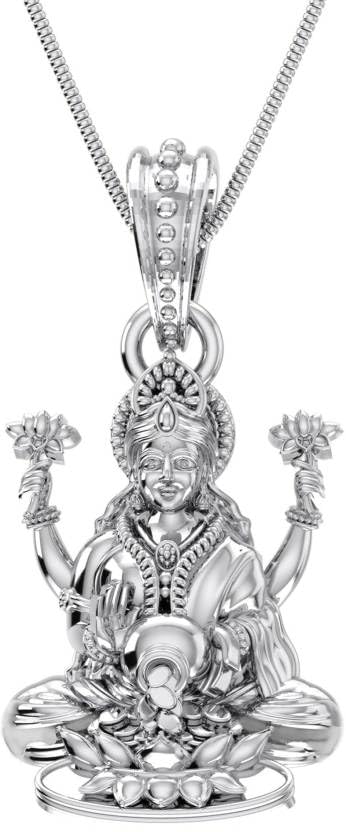 Pendentif argent sterling Laxmi Maa contre les énergies négatives bien-être