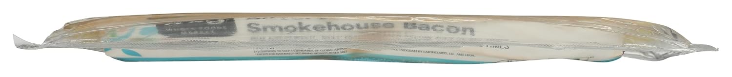 365 by Whole Foods Market, Pork Bacon Center Cut Smokehouse Uncured, 12 Ounce