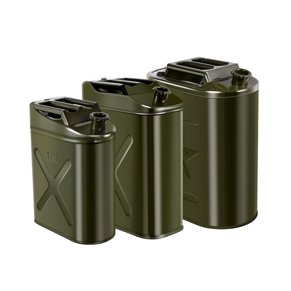 URFEDA Kanister na paliwo, uchwyt do kanistra metalowego o pojemności 25 l, zamykany, do metalowego kanistra 25 l, produkcja z certyfikatem TÜV
