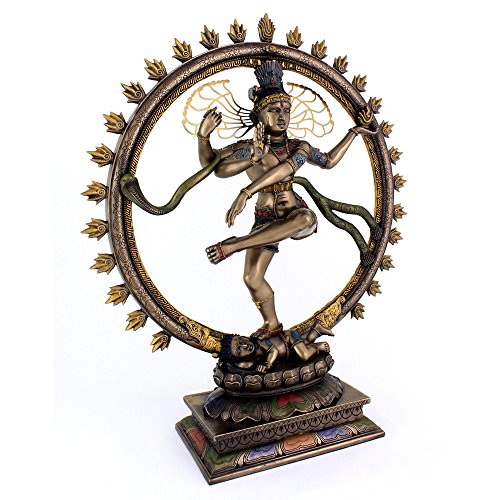 Large Lord Nataraja Dancing Shiva Statue Sculpture Figure 18" Tall #TOP3
