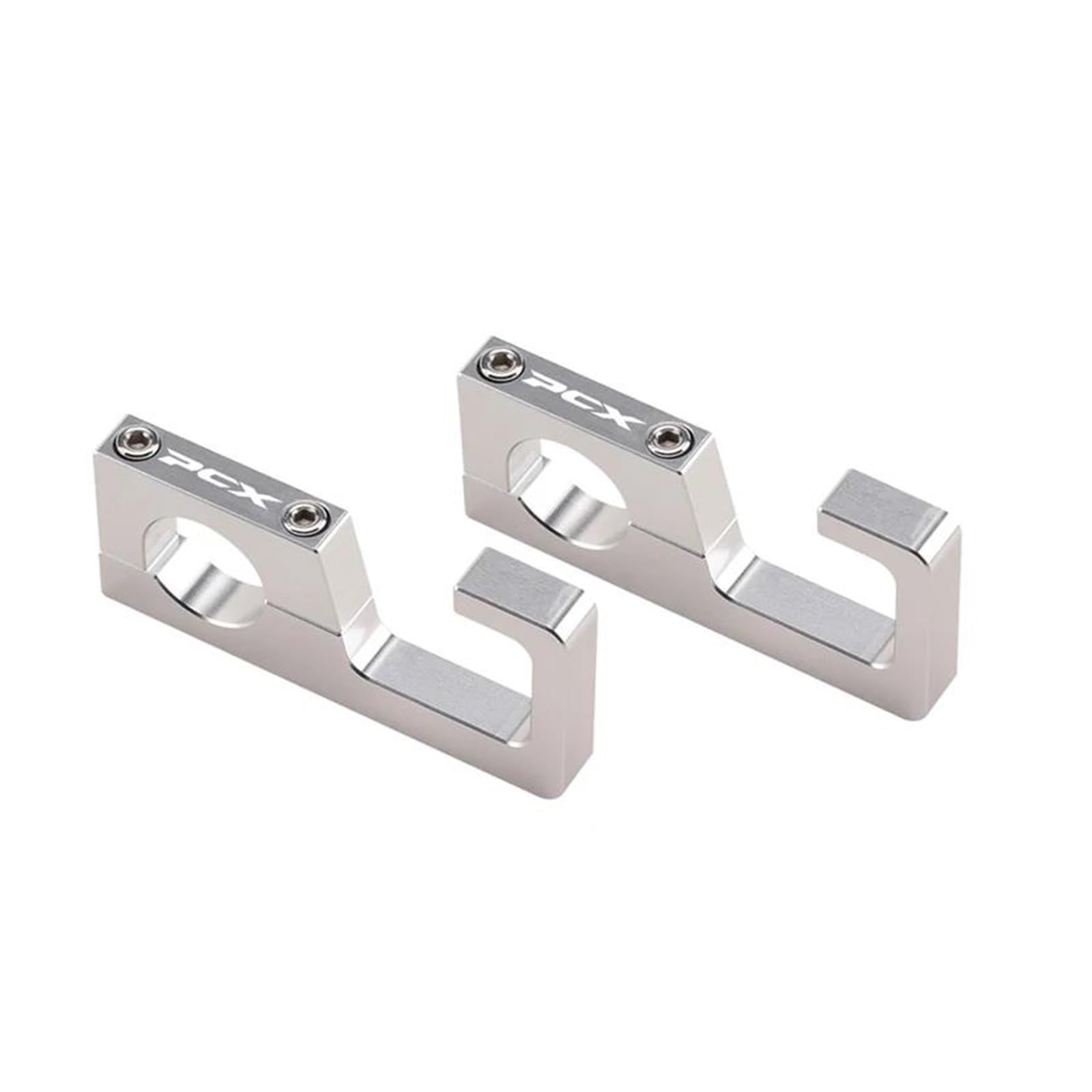 Shuzhao Silver4 Helmet Luggage Bag Hanger Hook For Pcx125 Pcx150 Pcx160 Pcx 125 160 150 Motorcycle Hanging Hook(Silver4)