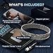 Vigor Wave® Magnetic Therapy Titanium Bracelet for Men — Stylish 2X Strength Magnetic Bracelet for Relieving Pain and Improving Circulation + Premium Sizing Tool & Gift Box, Titanium