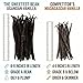Grade A Ugandan Vanilla Beans – Plump, Moist, Oily & Fresh – Perfect for Baking, Extracts & Desserts - Pack of 10