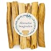 Palo Santo Sticks Incense Sticks for Spiritual Cleansing Stress Relief Meditation Accessories Home Fragrance Sustainably Wild Harvested Pack of 6 Alternative Imagination