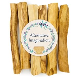 Palo Santo Sticks – Incense Sticks for Spiritual Cleansing, Stress Relief, Meditation Accessories, Home Fragrance – Sustainably Wild Harvested – Pack of 6 – Alternative Imagination