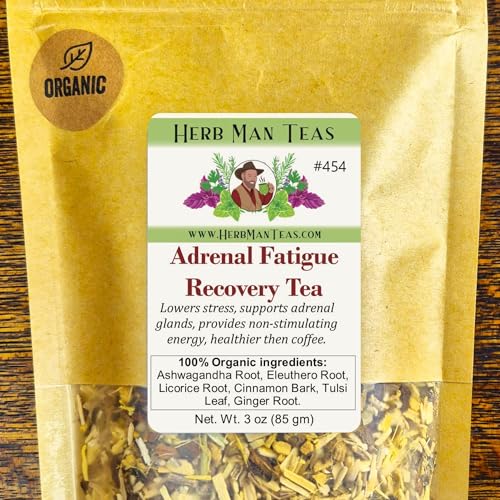 Adrenal Fatigue Tea – Organic Adaptogen Energy Support