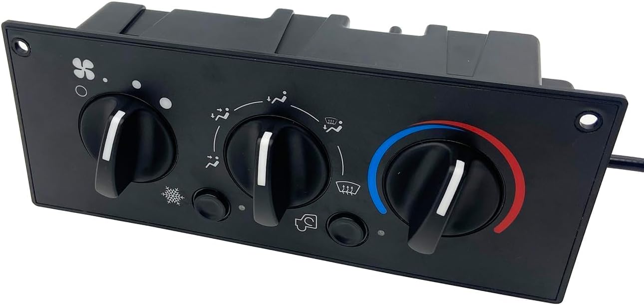 Cheriezing 599-5511 Climate Control Module AC Control Panel Compatible with 2002-2006 Kenworth Heavy Duty C500, T300, T600A, T800, W900
