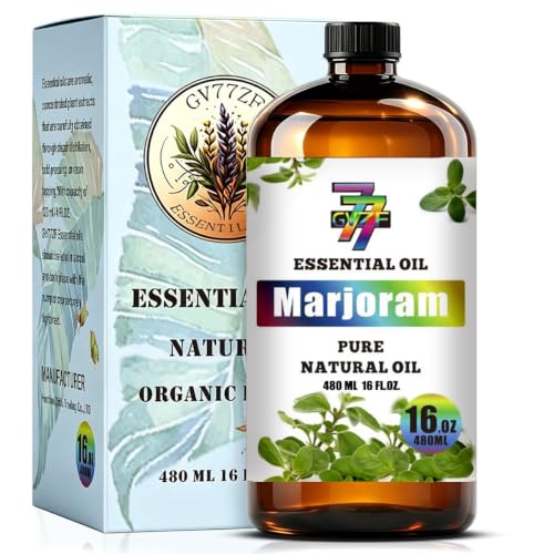 Image of Marjoram Essential Oil for Diffuser Massage Candle Marjoram Oil 16oz