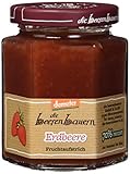 Die beeren bauern Bio Konfitüre Erdbeere, 6er Pack (6 x 200 g)