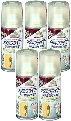 Amazon アサヒペン メタルプライマー 100ml クリヤ スプレー塗料
