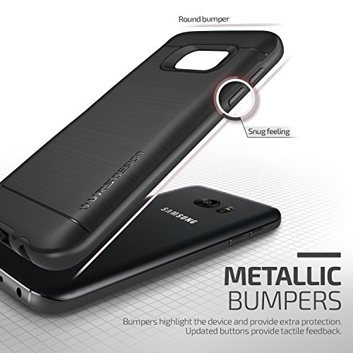Galaxy S7 Case, Vrs Design [High Pro Shield][Steel Silver] - [Military Grade Protection][Slim Fit] For Samsung S7 #TOP1