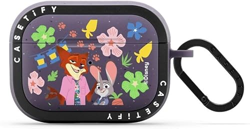 Vista 64 de CASETiFY AirPods (3ª generación) Bounce Case con anillo [Frozen Colab] - Olaf Medley - Gris pardo mate Olaf Medley (Taupe)