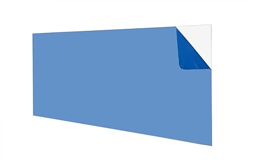 Miniatura 5 de Lámina de plexiglás transparente acrílico 1/8" x 24" x 36" nominal por: Poly-X