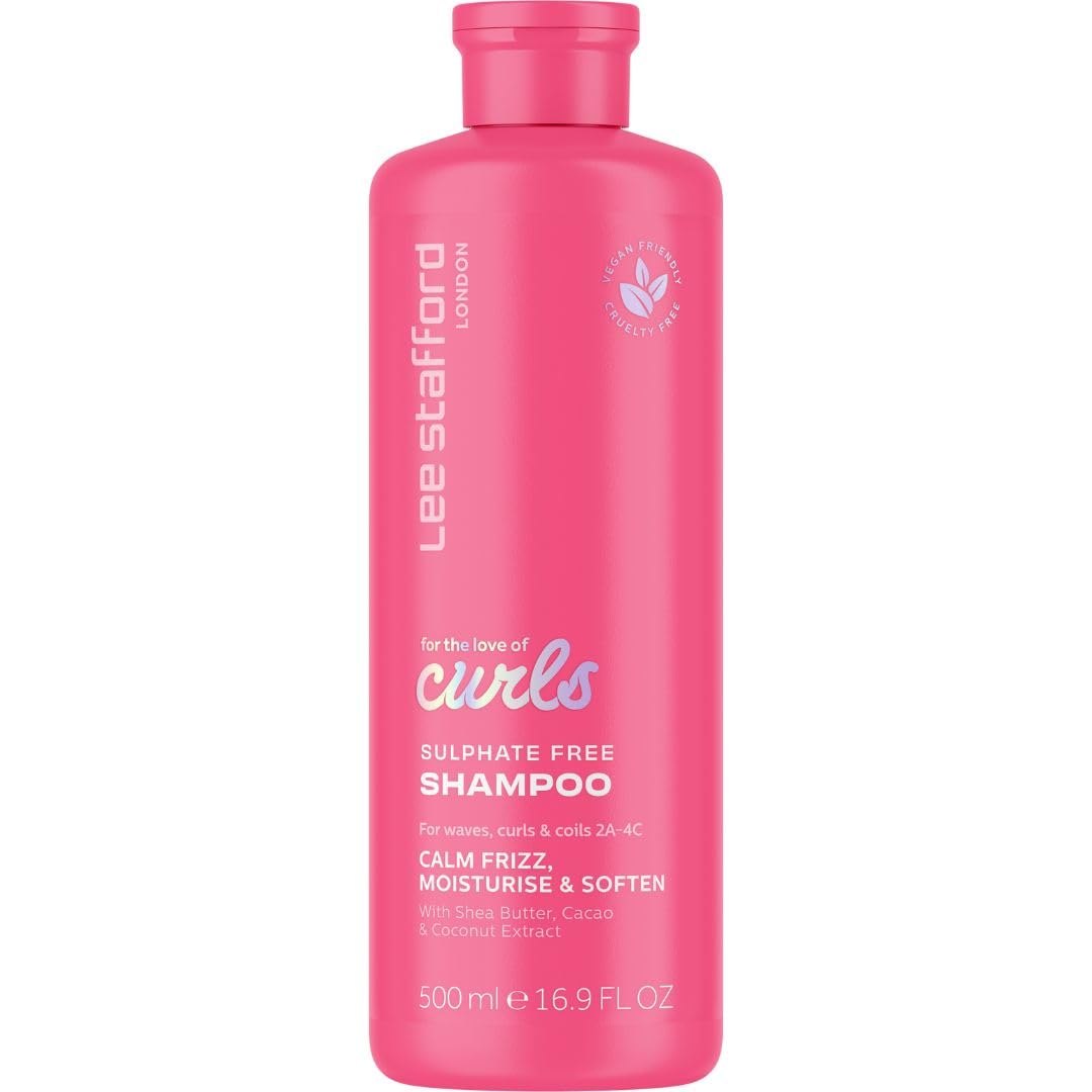 Lee Stafford For The Love Of Curls Shampoo for Wavy and Curly Hair 500ml