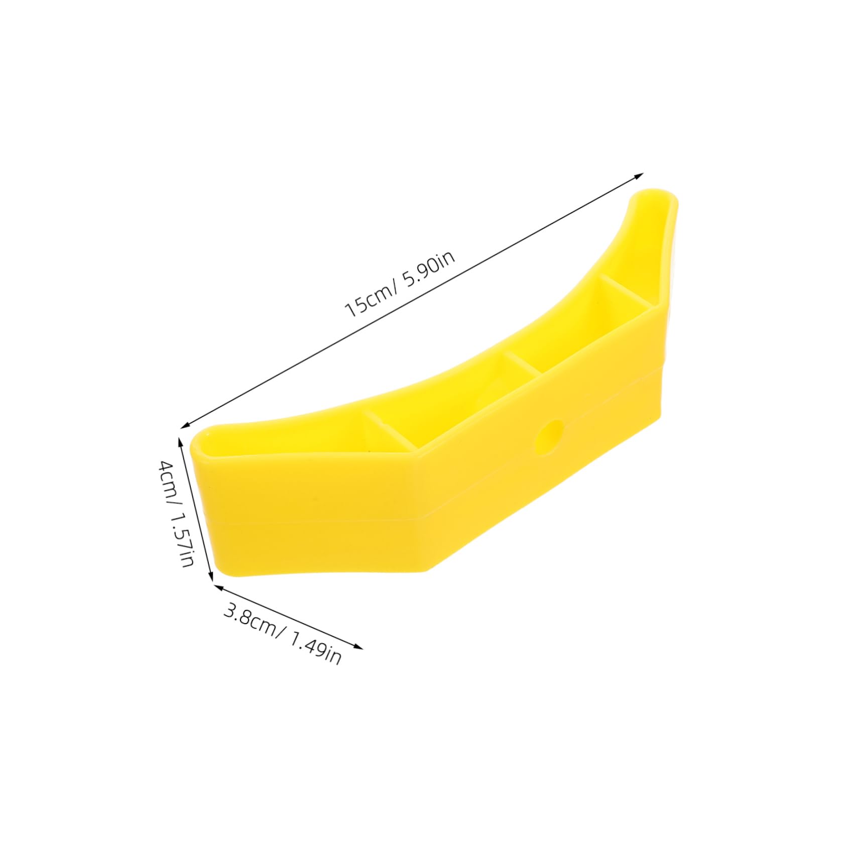 Gogogmee 4Pcs Compact Dumbbell Rack Stand Hollow Rubber Design for Enhanced Stability Portable Weight Storage Organizer for Home Gym and Sports Equipment