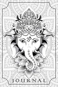 Paperback Journal: Mystical Ganesh Elephant and Mandala Pattern Journal, Pretty Line Ruled Paper Notebook for Writing Notes and Journaling, Made for Women that Follow their Dreams Book