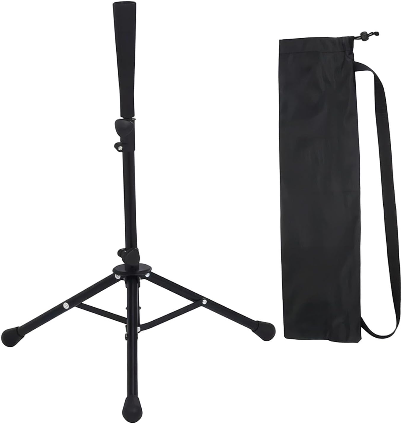 Baseball Batting Tee Softball Hitting Tee Indoor Portable Adjustable Training Equipment for Home Coaching Outside Backyard