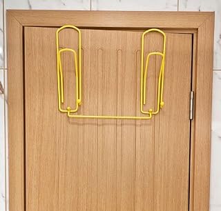 DanDiBo - Perchero para puerta (32 cm), color amarillo