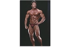 BodyBuilding Frank Zane Canvas Art Print Poster Home Decor Framed/Unframed