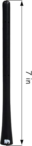 Miniatura 2 de ONE250 Antena de goma flexible de 7 pulgadas para Honda - CR-V (2001-2016), Element (2003-2022), Fit (2001-2022), Jazz (2001-2021), Insight