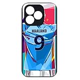 Générique Coque pour Honor 400 Lite - erding haaland Pop Art Foot - Silicone - Noir