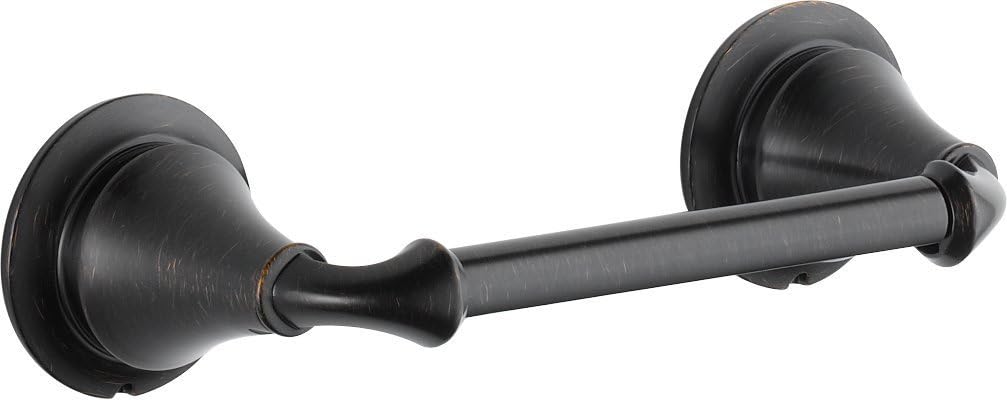 DELTA Linden Pivoting Toilet Paper Holder, Champagne Bronze, Bathroom Accessories, 79450-CZ 4.5 x 11.1 x 3.25 Inches : Everything Else