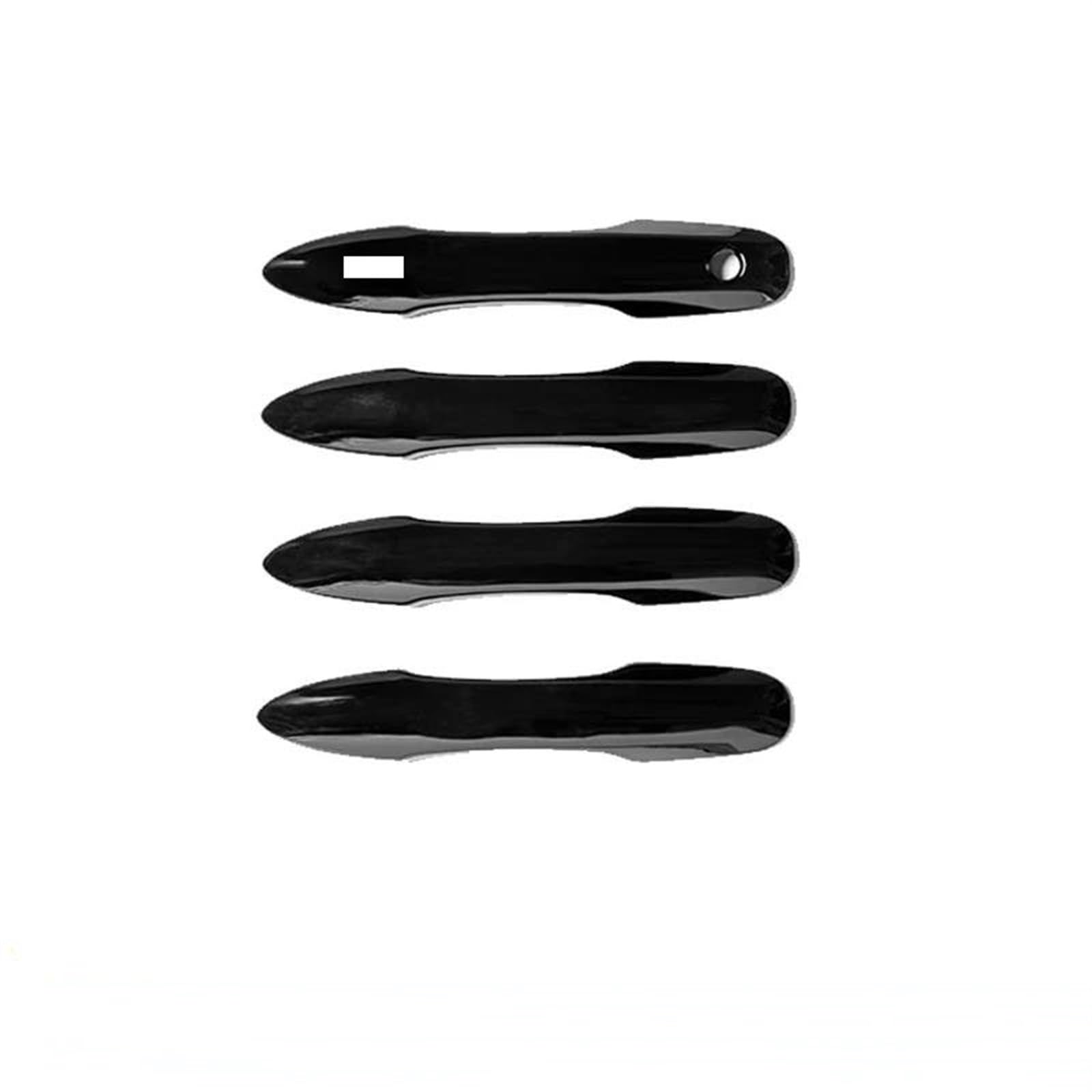 Noheeu Style 3 Car Exterior Door Handle Cover Decorative Replacement Parts For Toyota For Prius Mk4 Xw50 2016-2019(Style 3)