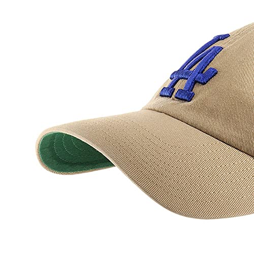 47 Los Angeles Dodgers Ballpark Clean Up Dad Hat Khaki miniatura 2