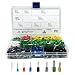 835Pcs Multicolour Wire Ferrule Copper Crimp Connector Pin Cord End Terminal Kit
