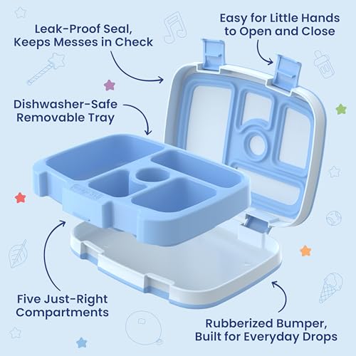 Image of Bentgo + BLUEY Kids Leak-Proof, 5-Compartment Bento-Style Kids Lunch Box