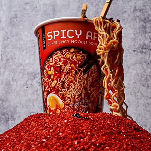 Snapdragon Spicy AF Ramen Cups | Rich Spicy Broth With Authentic Ramen Noodles | Authentic Flavors | Satisfy Your… - Image 3