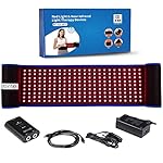 DGXINJUN Red Infrared Light Therapy Devices for Body Wrap Back Pain Relief Home Use Wearable Belt Joints Muscle Benefits