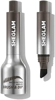 فرشاة بروفكشن انجليد وفرشاة حواجب عميقة من شيجلام (درجة أنبوبية)