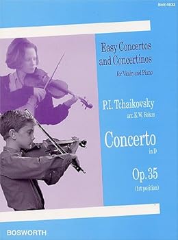 Paperback TCHAIKOVSKY - Concierto Op.35 en Re Mayor (1ª Posicion) para Violin y Piano (Rokos) Book