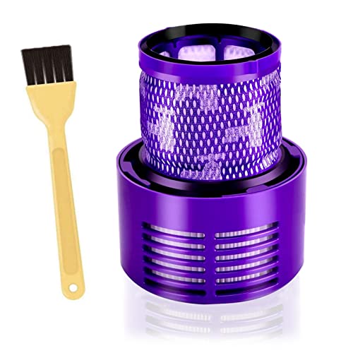 LAPONO Filtre pour Dyson V10 SV12 Cyclone V10 SV12 Series Compatible pour Absolute/Animal/Total Clean/Motorhead Aspirateurs Filtre de Remplacement Accessoires Remplacez le Filtres # DY-969082-01(V10)