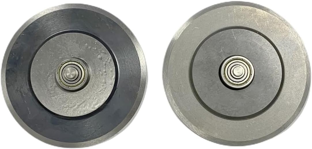 2Pcs SKD Slitting Pneumatic Round Blade with Bearing 76x17 2/5mm Slitting Machine Cutting Tools SKD-11