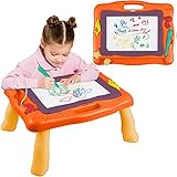 STREET WALK Toys for 1-2 Year Old Boys Girls, Magnetic Drawing Board for Kids(13.2x10.4 inch) Magna...