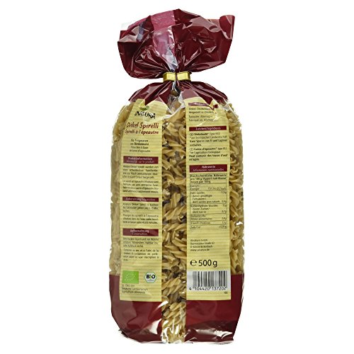 Alnatura Bio Dinkel Spirelli, 500g (Verpackung kann variieren)